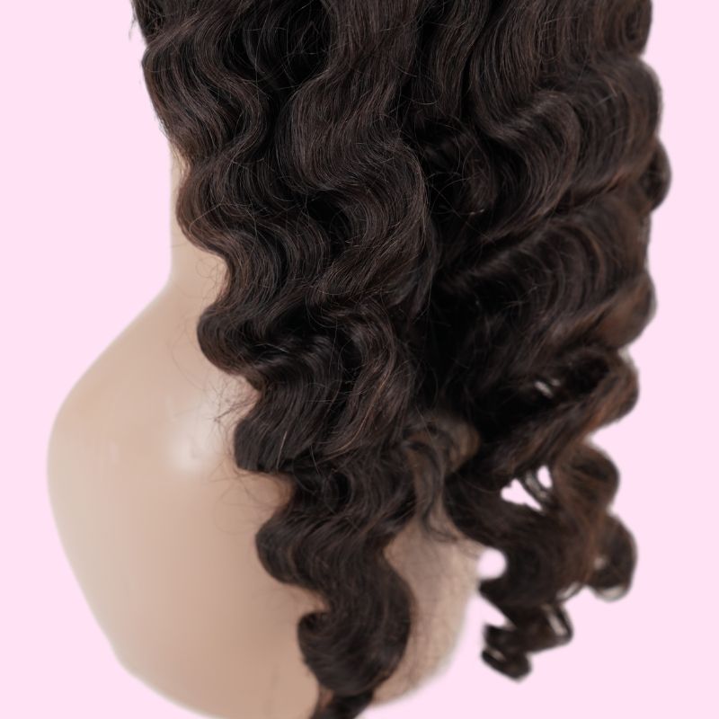 Loose Wave 13x4 Transparent Lace Front Wig